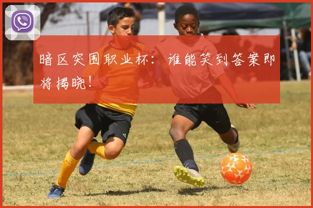 暗区突围职业杯：谁能笑到答案即将揭晓！